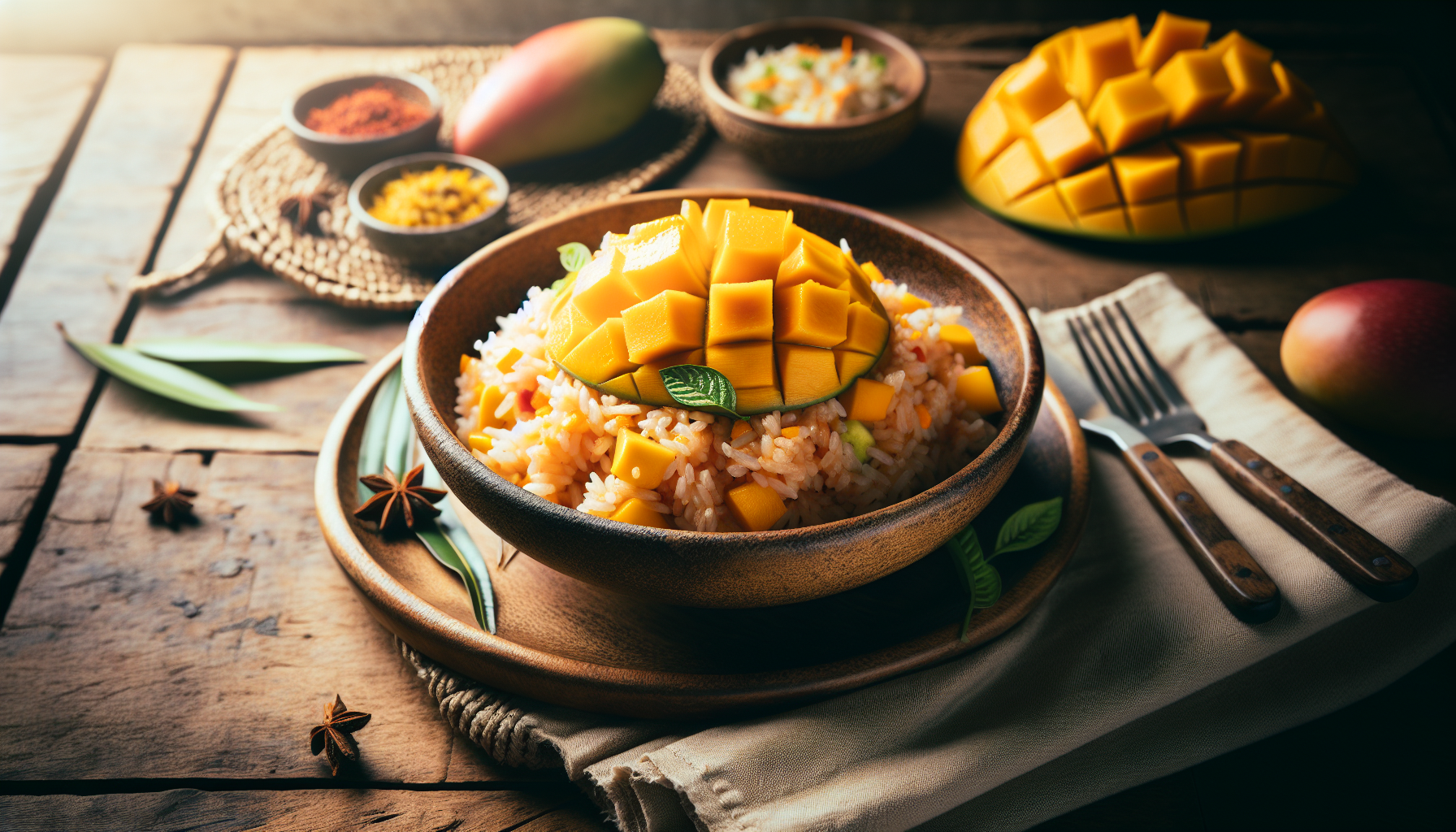 Секрет Тайского Мангового Риса: Готовим Легче, Чем Вы Думаете! 🍚🥭